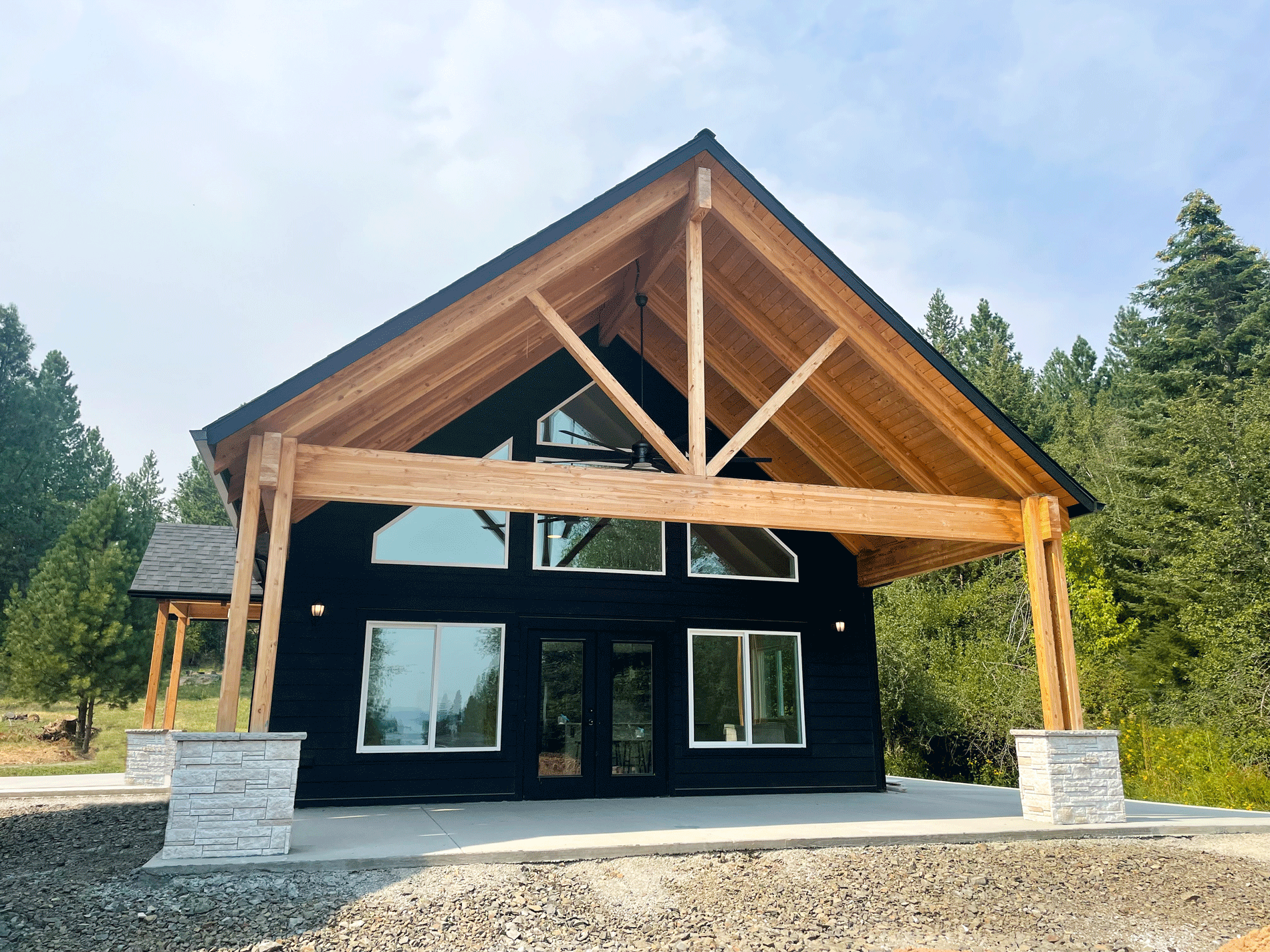 Lexar Homes Alpine Floor Plan Timber Frame Photo