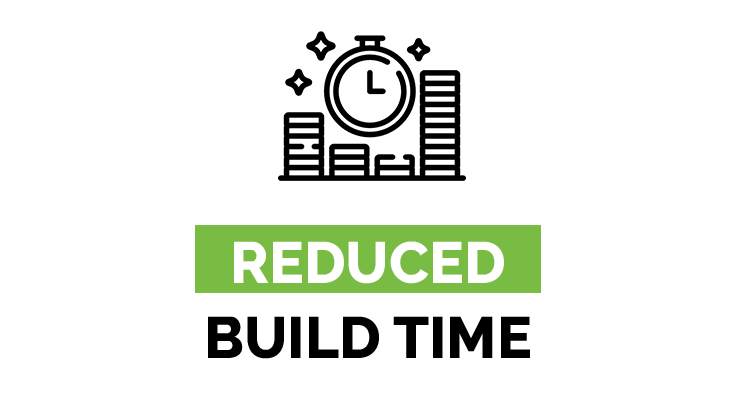 reduced build time-box Graphic only