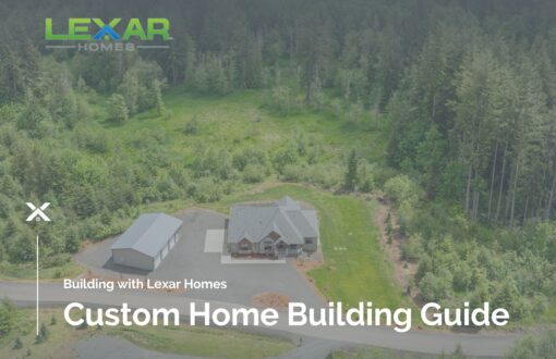 Lexar Homes blog cover for custom home building guide